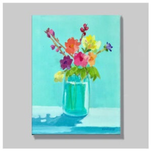 floral_loving_color_9x12_oil
